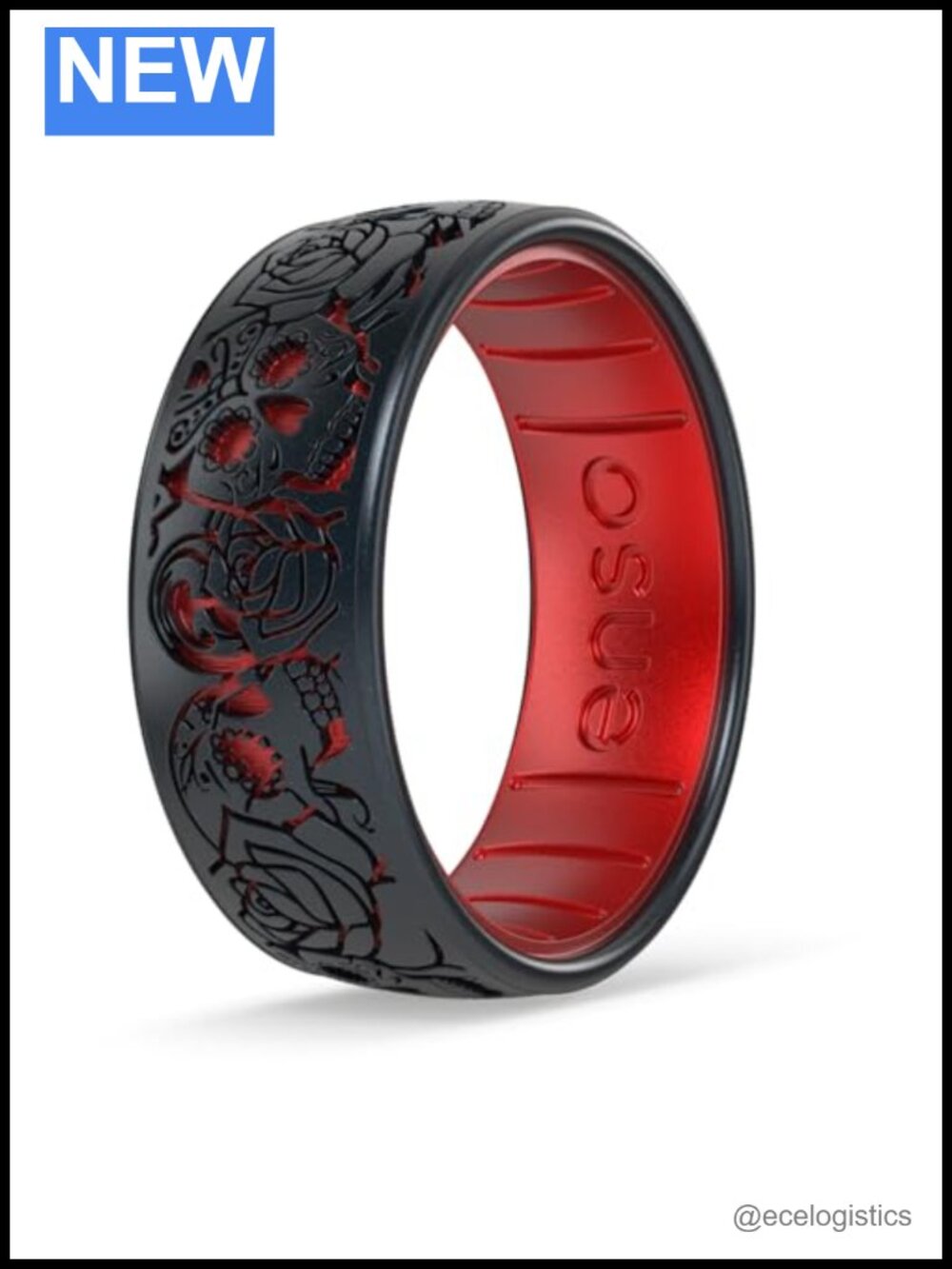 Silicone Ring Comfortable Flexible Design Band